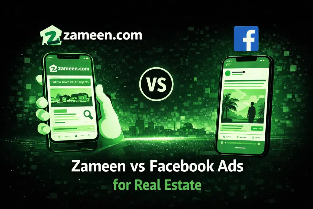 Zameen vs Facebook Ads for Real Estate