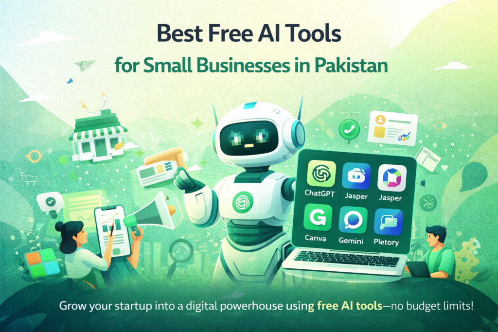 free AI tools Pakistan business