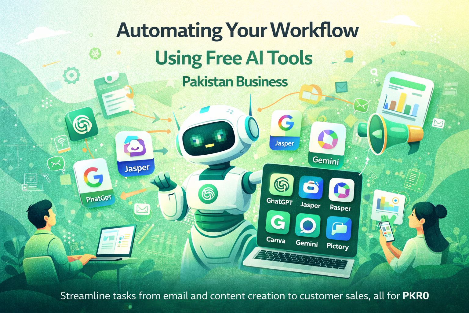 free AI tools Pakistan business