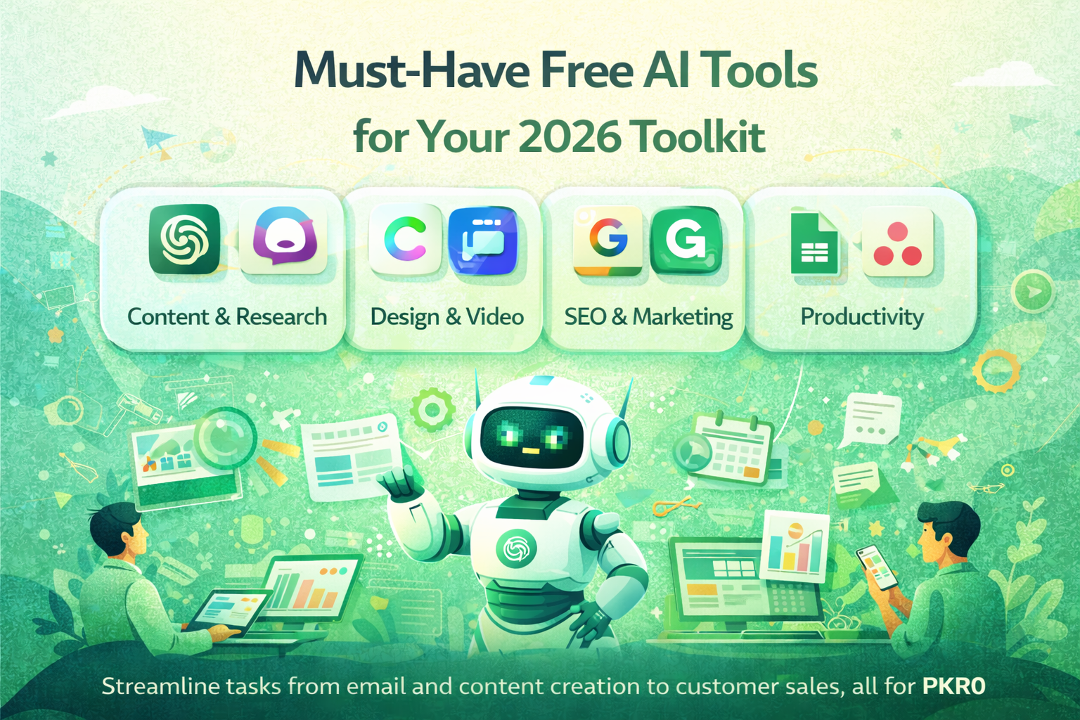 free AI tools Pakistan business