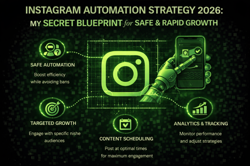 Instagram Automation Strategy 2026: My Secret Blueprint for Safe & Rapid Growth 1 Instagram automation strategy