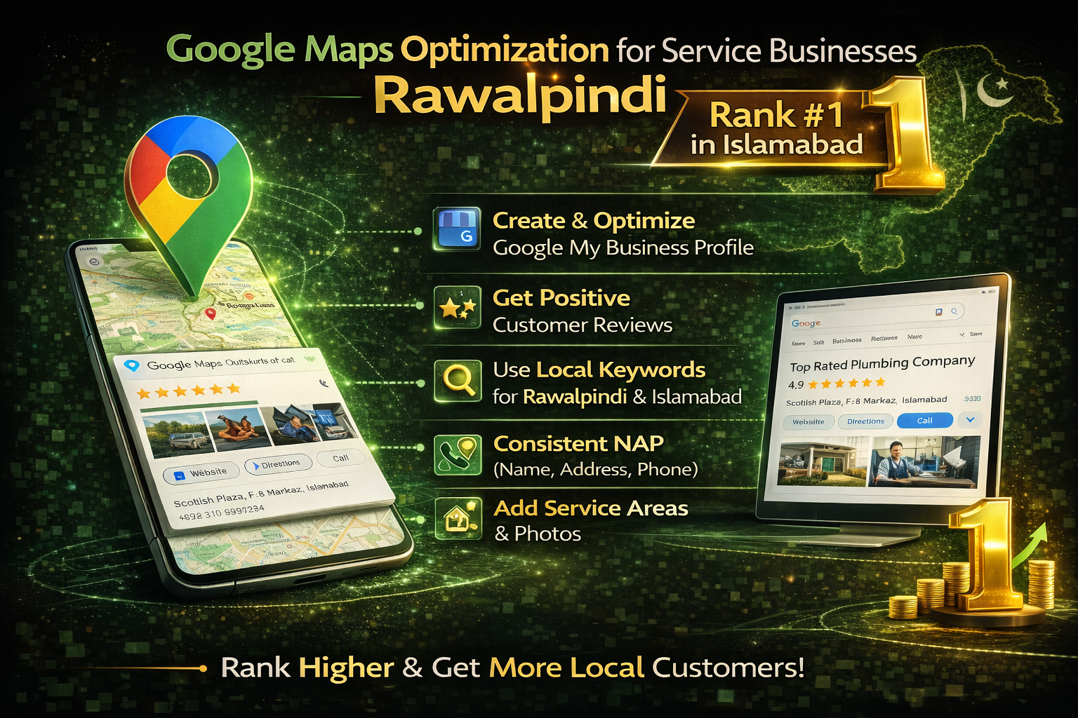 Google Maps Optimization for Service Businesses
