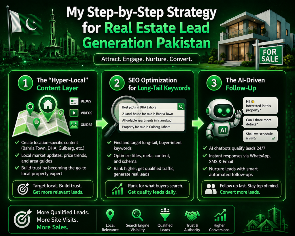 real estate lead generation pakistan