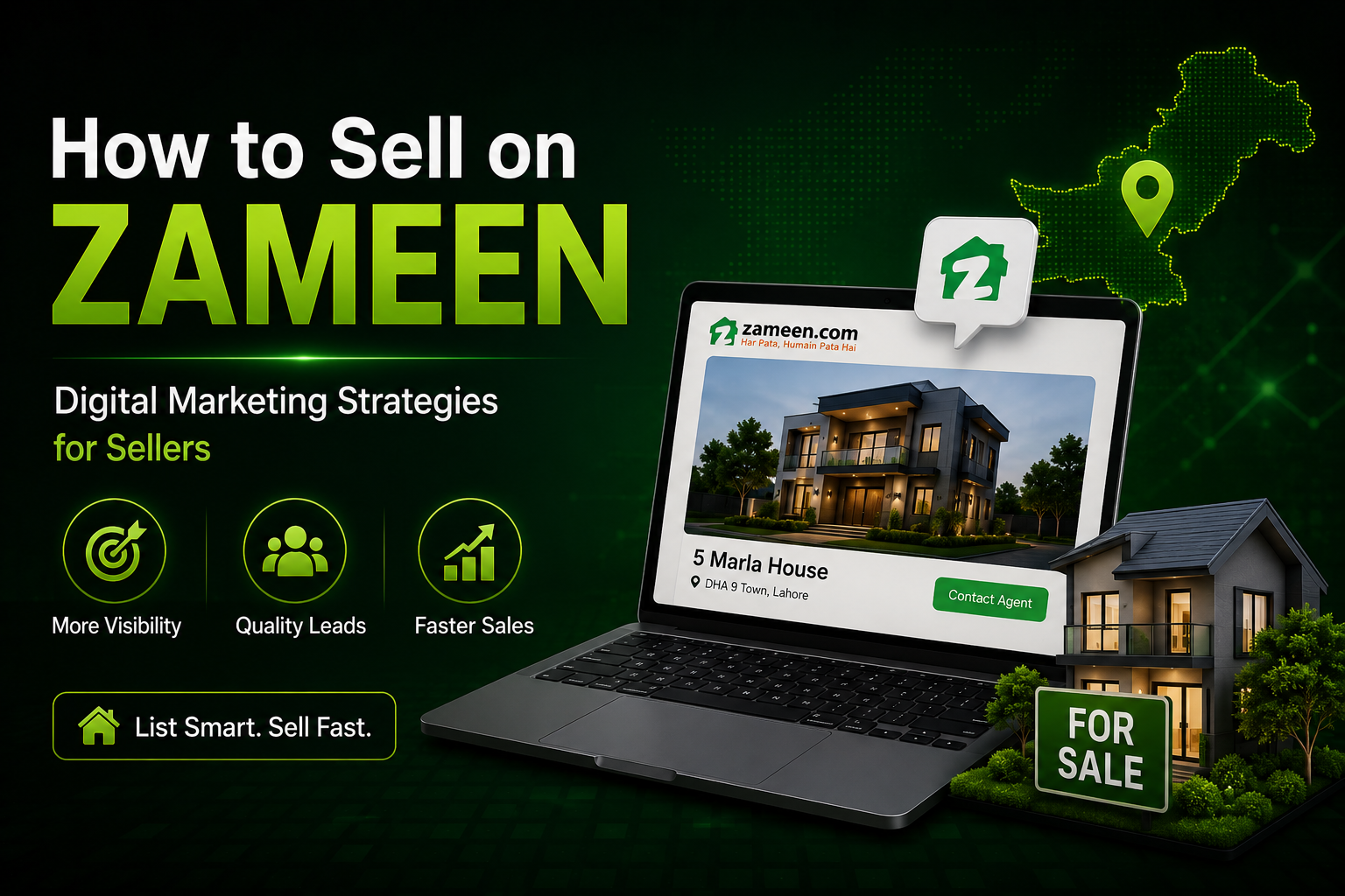 how to sell on zameen