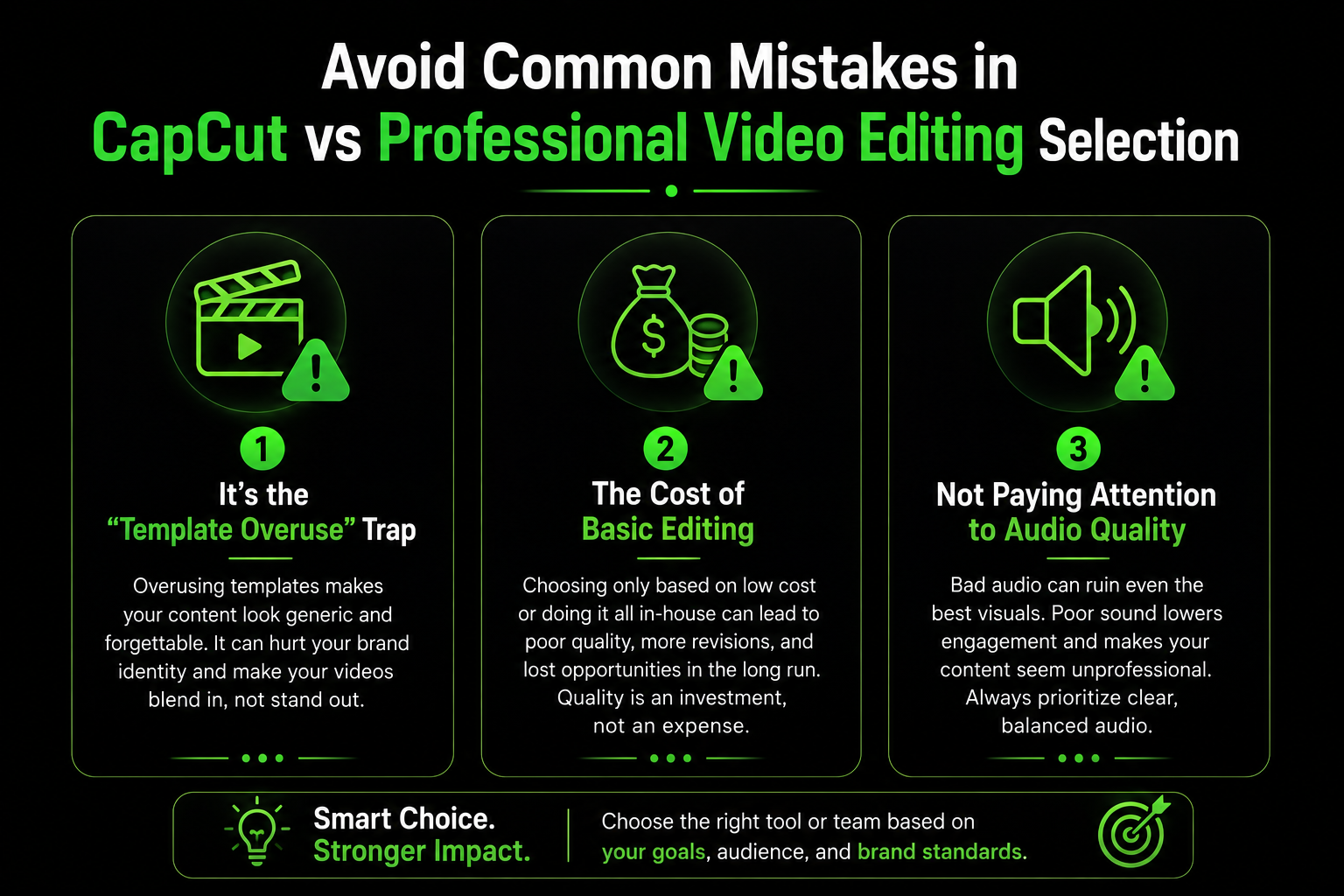 capcut vs professional video editing