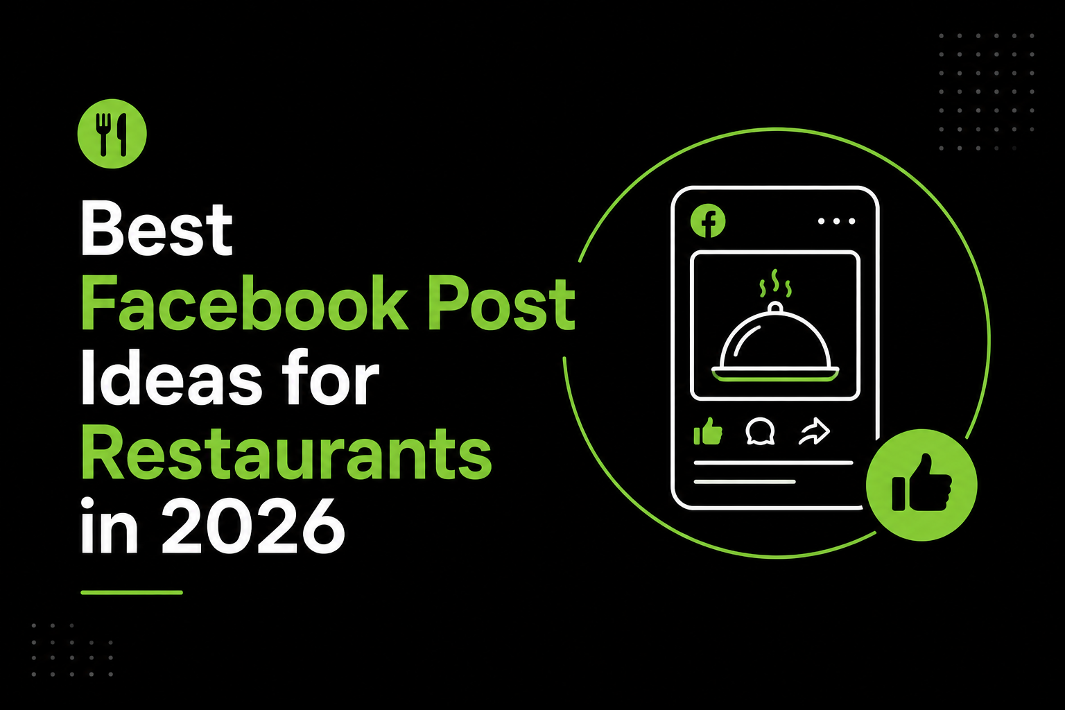 best facebook posts for restaurants