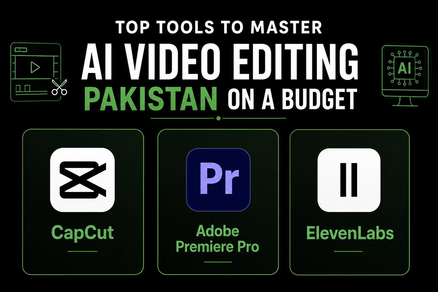 ai video editing pakistan