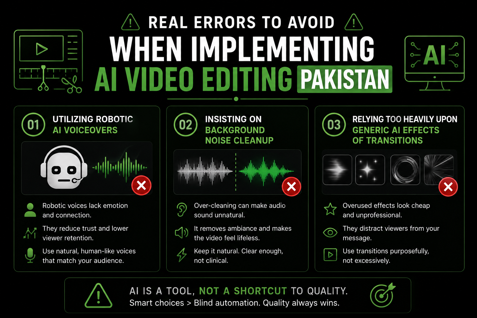 ai video editing pakistan